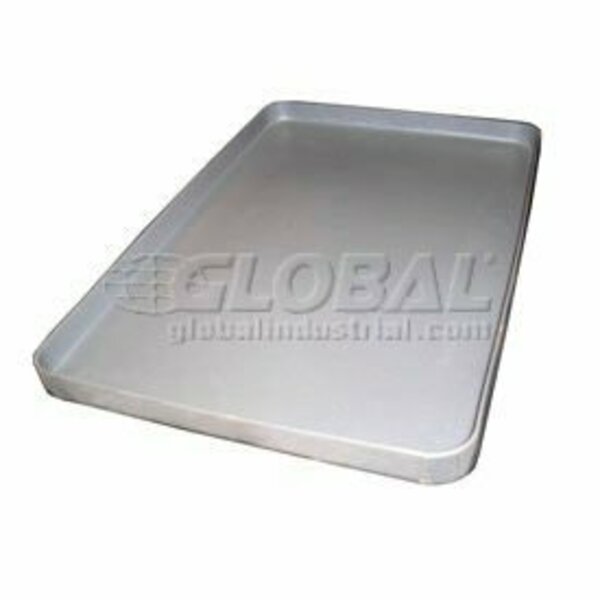 Bayhead Products Rotationally Molded Plastic Tray 38 x 26 x 2-1/2 Gray PBL-7